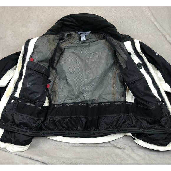 Eastern Mountain Sports Womens Hooded Hiking Jacket XS Black Packable Full Zip - Picture 3 of 16